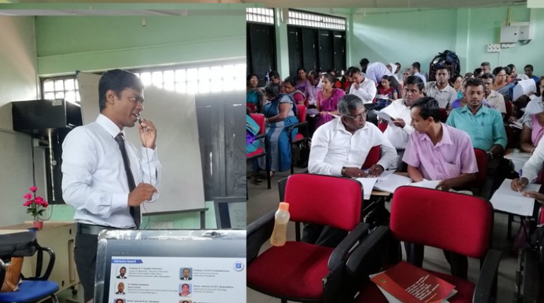 Awareness program of the project for school principals in Dehiowita zonal education